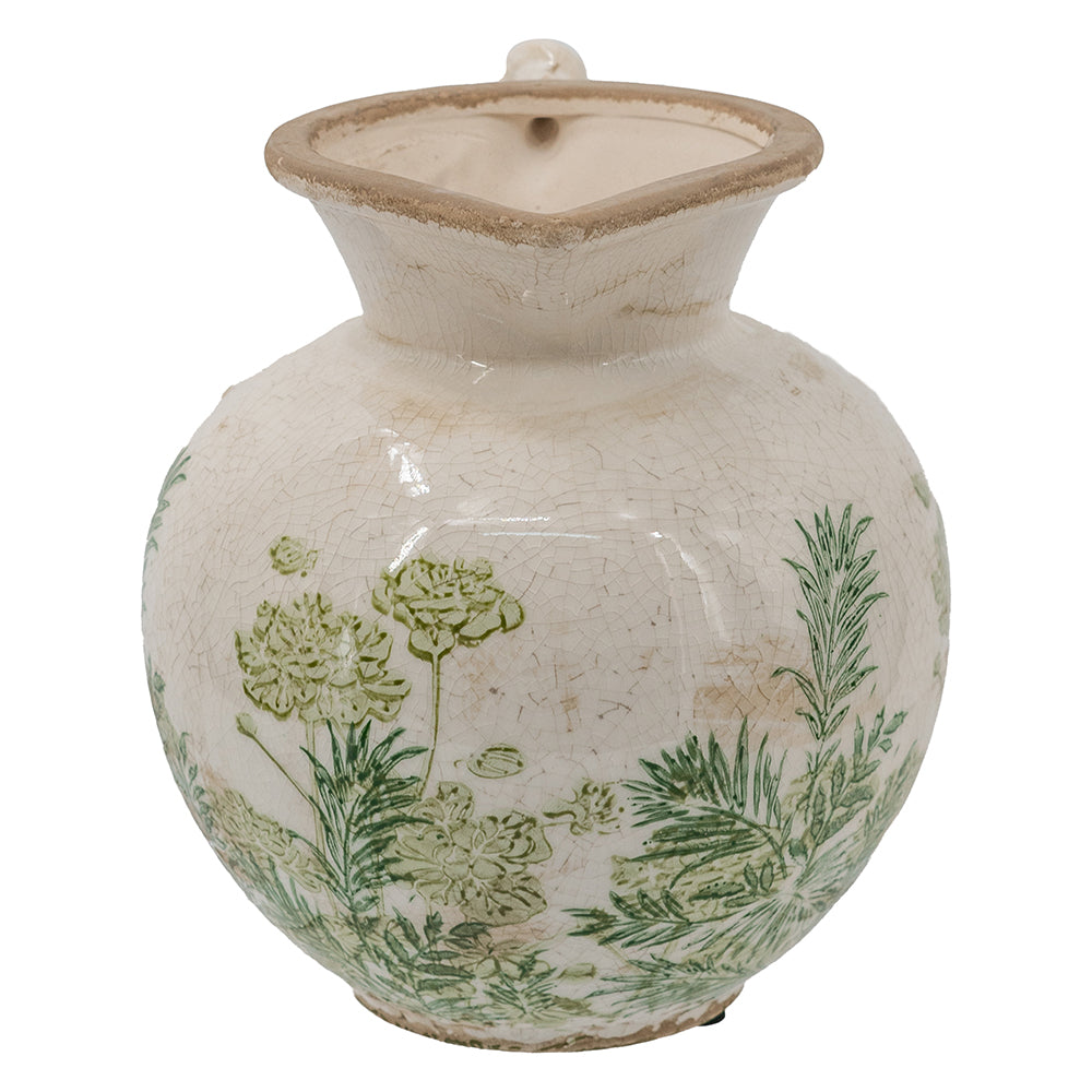 EVERGREEN DECOR Ceramic Pitcher Vase - view 6
