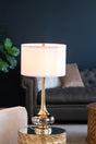 EVERGREEN DECOR D15x29 Table Lamp with Glass Drum Shade - view 2