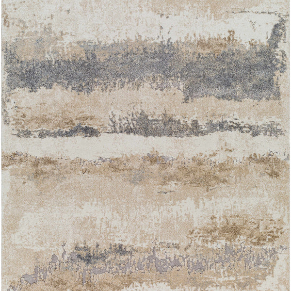 Ezell Abstract Thick Rug