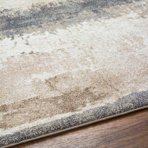 Ezell Abstract Thick Rug