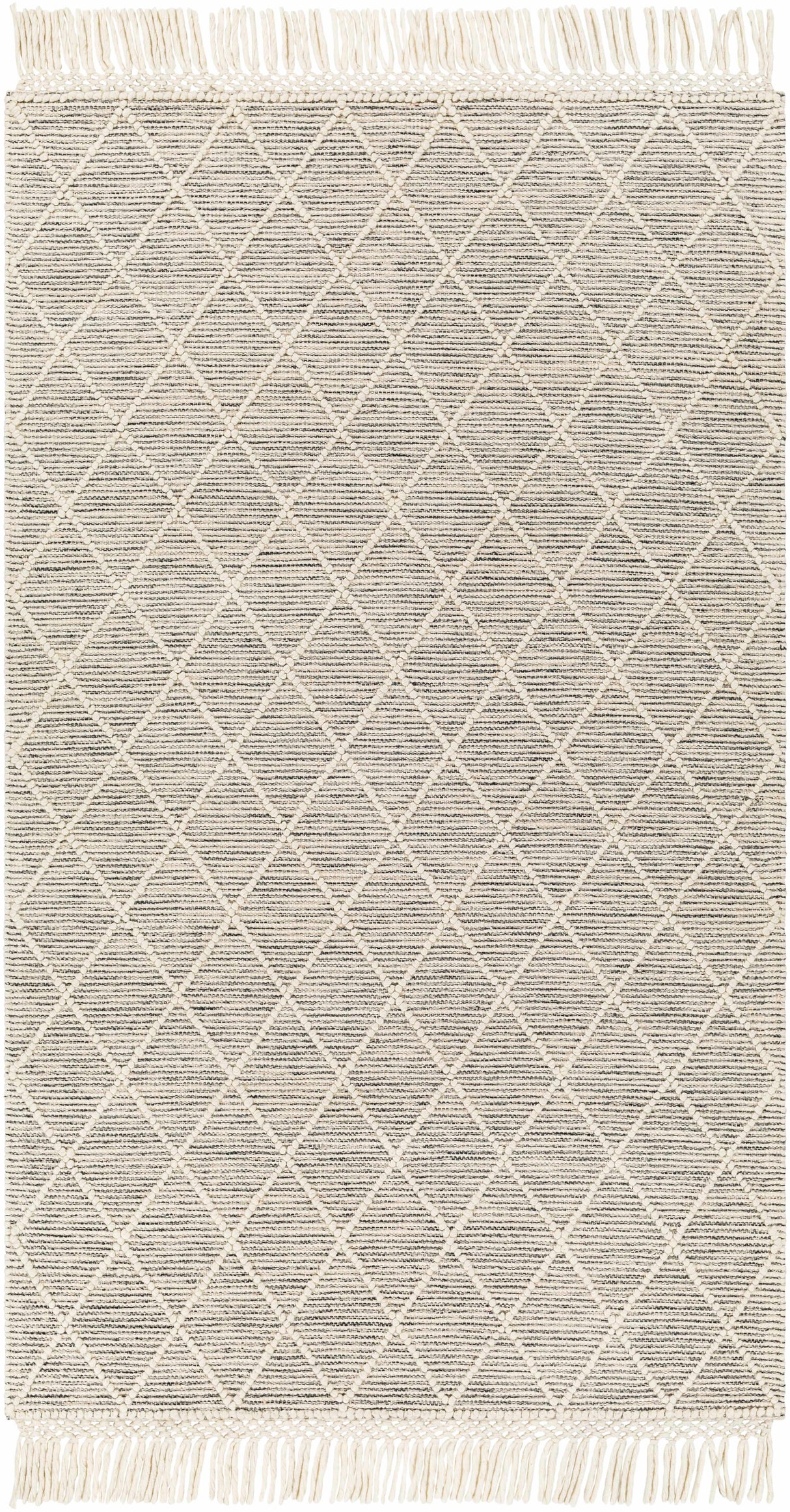 Ezria Wool Rug with Tassels - Clearance