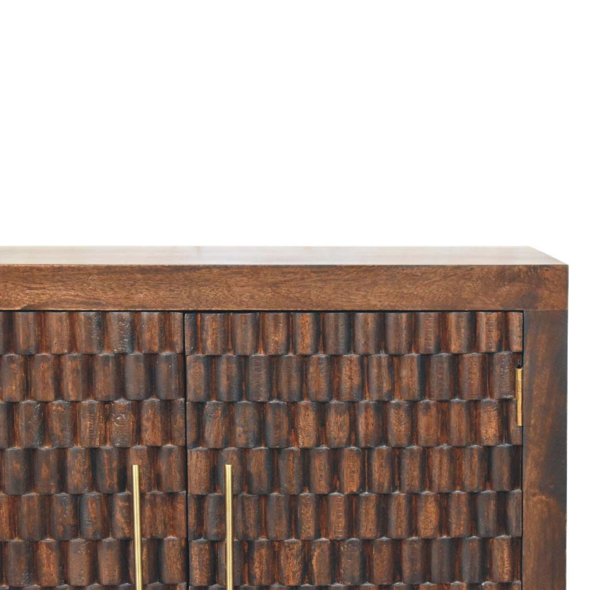 Solid Wood Vesta Textured Sideboard