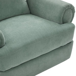 Manual Swivel Recliner Rocker Chair With Adjustable Backrest