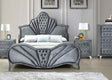 Dante - Queen Bed - Gray - Best Buy Furniture
