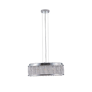 Modern Crystal Chandelier - 19 Inches