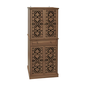 4 Door Cabinet With 1 Drawer, With 4 Adjustable Inner Shelves, Storage Cabinet