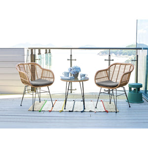 Antibes - 3 Piece Outdoor Patio Conversation Set