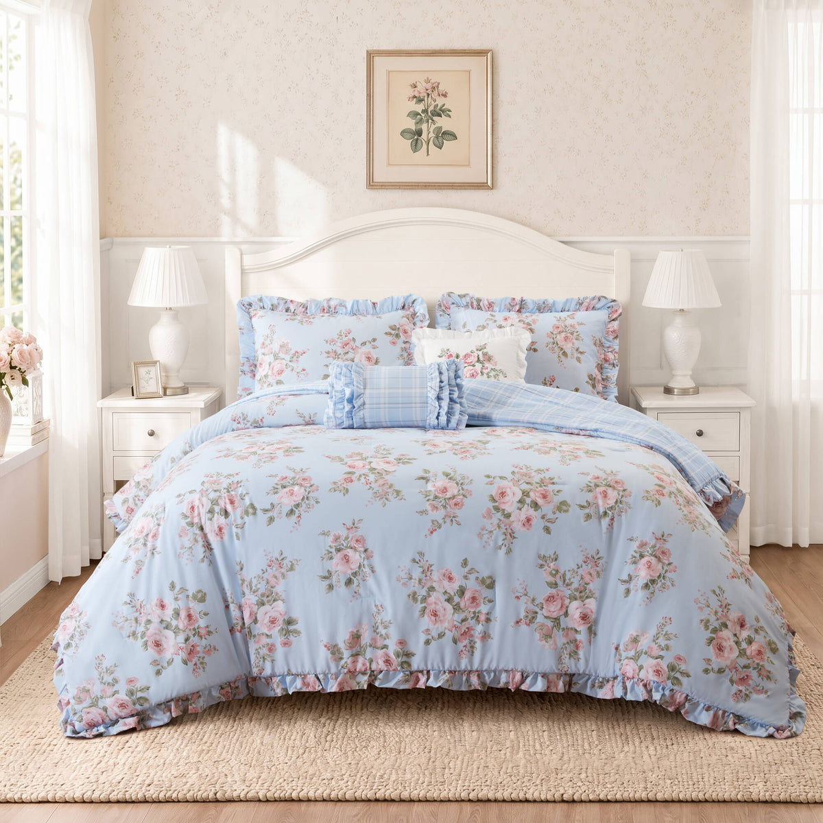5 PCS Full/Queen Comforter Set