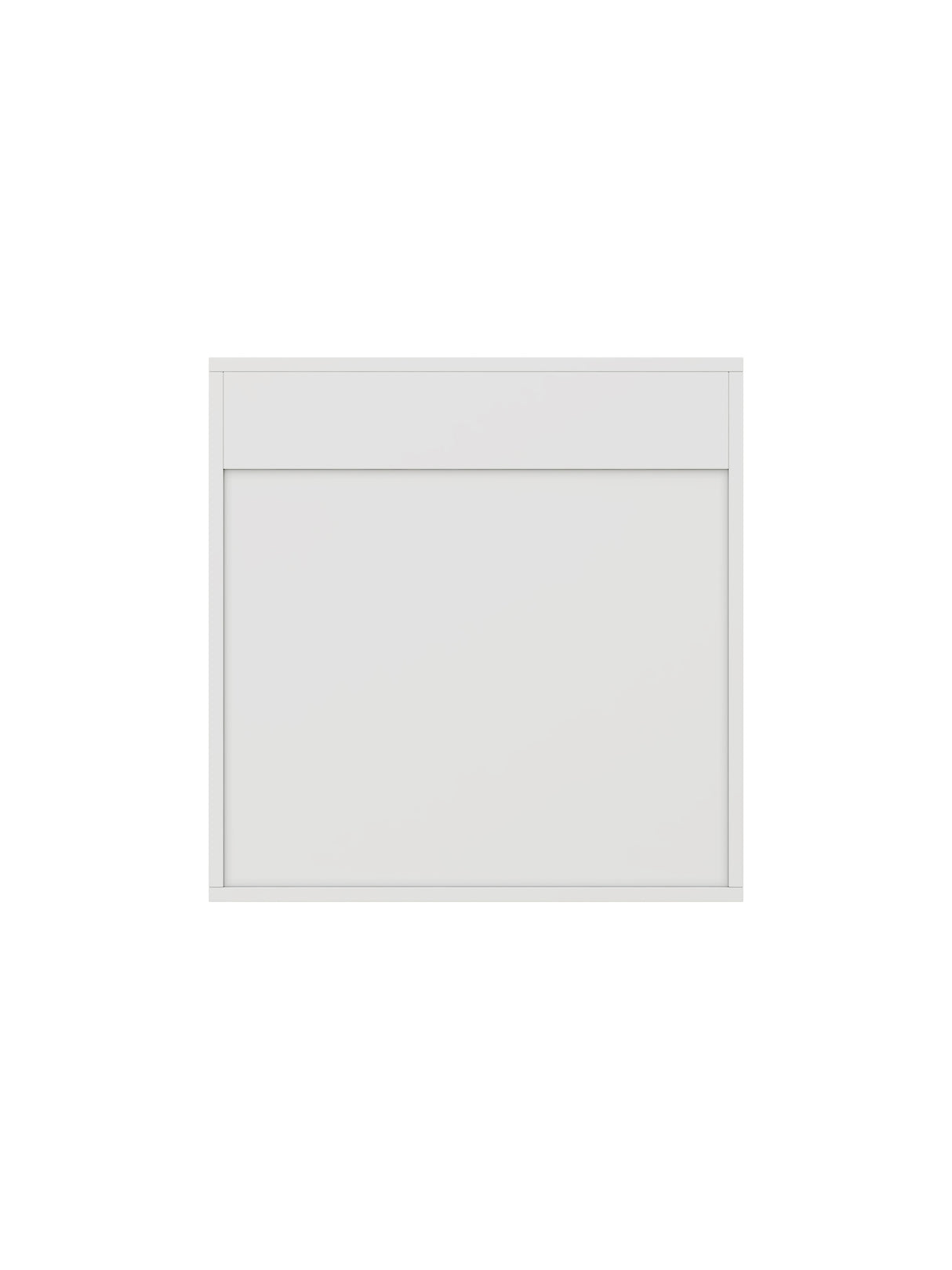 Modern Bathroom Mirror Cabinet with Open Shelves