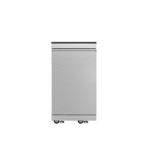Storage Cabinet Stainless Steel Outdoor Kitchen Islands Right Open