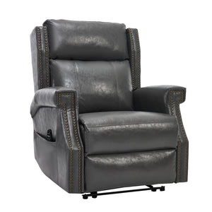 Manual Recliner Chair  With Heavy Duty Motion Mechanism, 8 Vibrating Nodes And 3 Massage Modes For Living Room