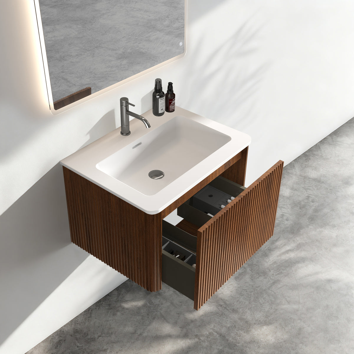 Etna 24" Striped Bathroom Vanity