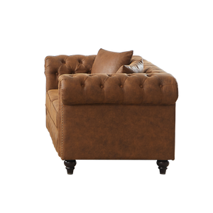 FX 63.5" Contemporary Design Chesterfield Sofa