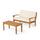 Outdoor Chat Set With Coffee Table And Loveseat - Best Buy Furniture