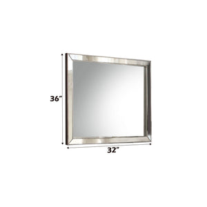 Voeville II - Mirror - Silver - Best Buy Furniture