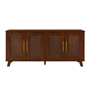 Myra Indoor Premium Rubber Wood Cat Cabinet with Cozy Cushion