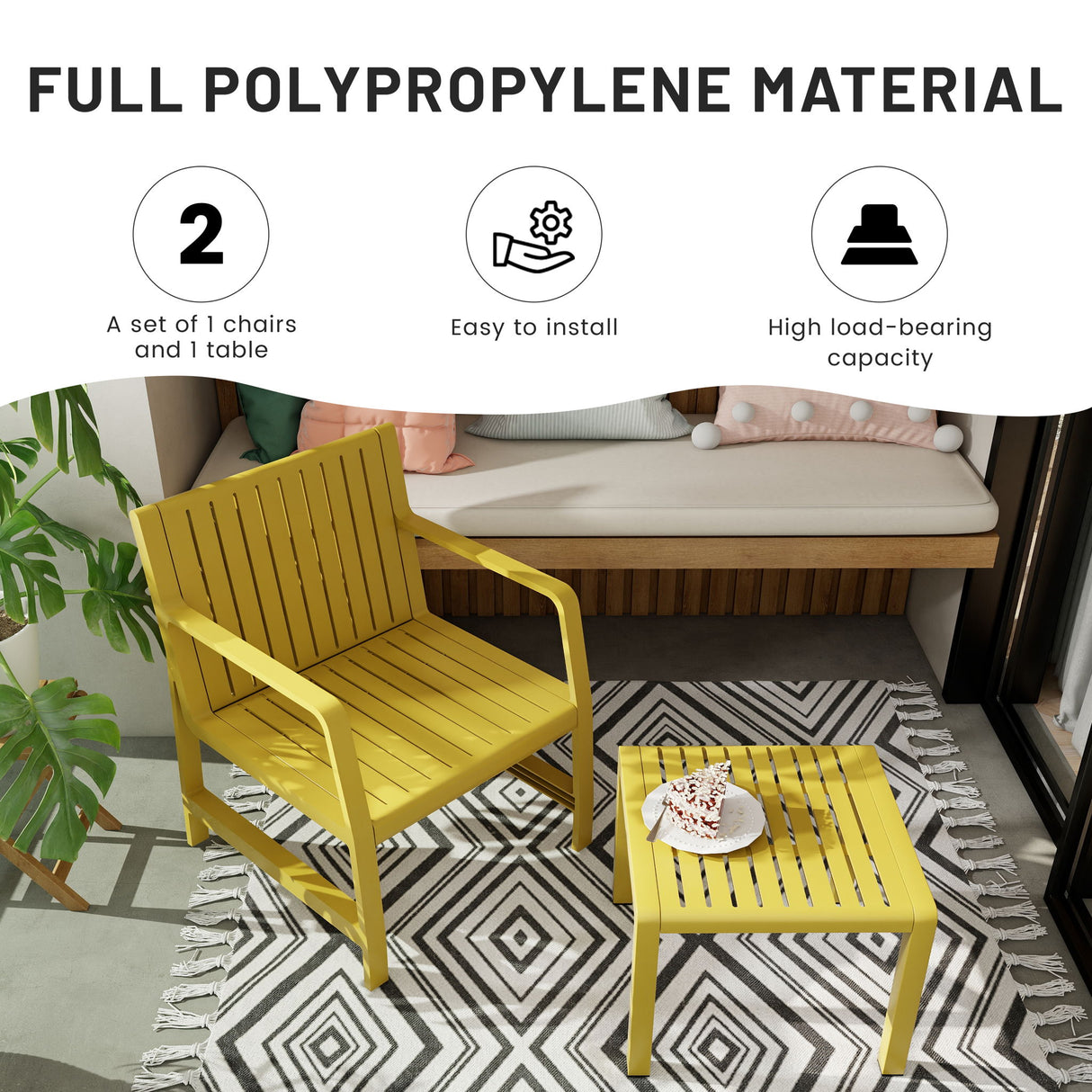 Furniture Set, Waterproof And Durable