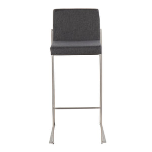 Fuji - Contemporary And Modern Elegance High Back Barstool