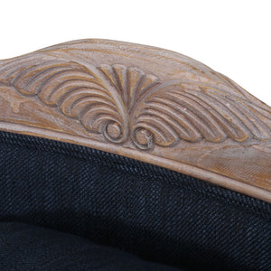 Upholstered Pet Bed, Fabric Dog Bed
