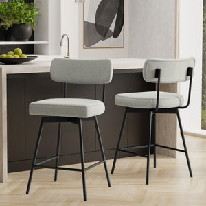 Giselle - Swivel Counter Height Stool (Set of 2)