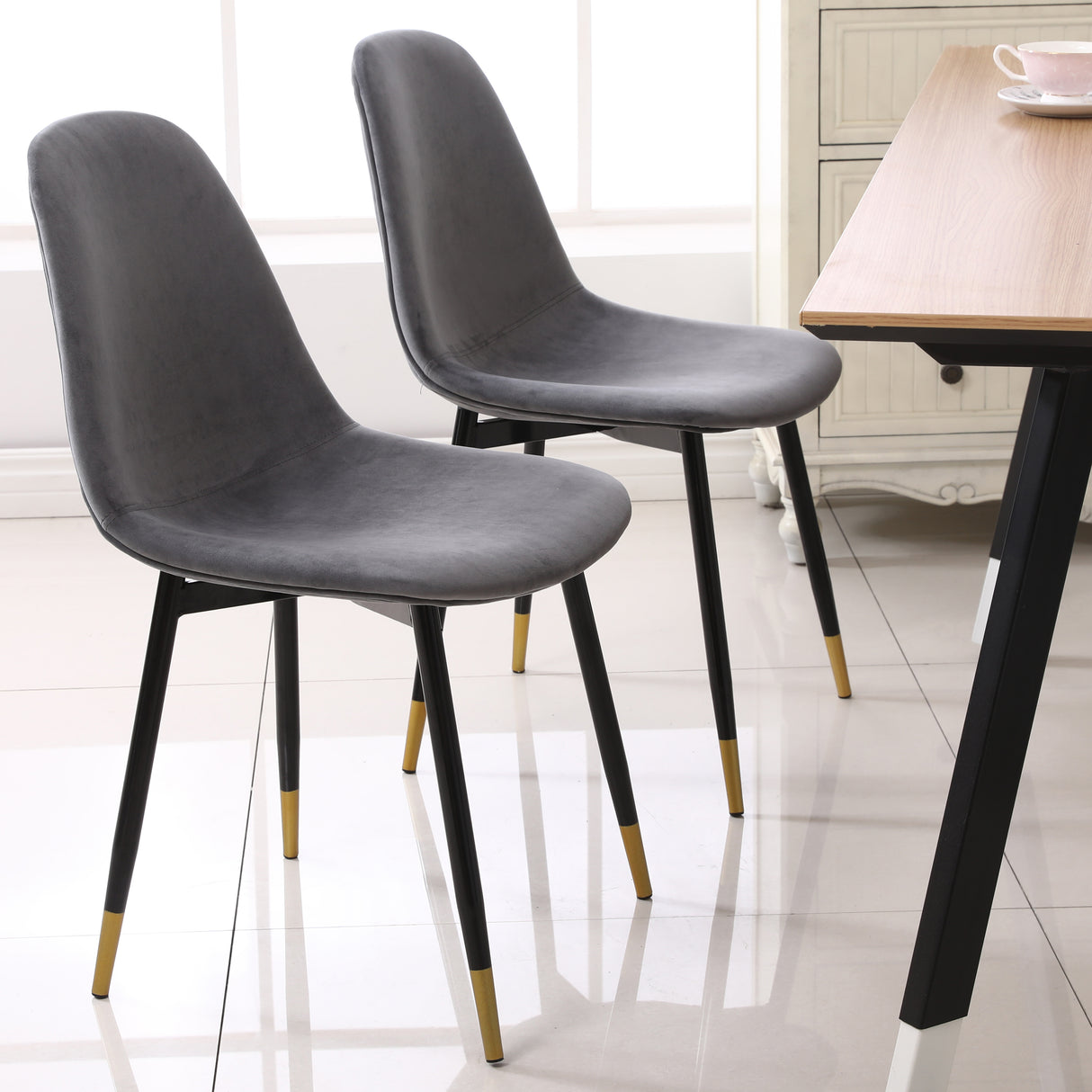 Lassan Contemporary 5-Piece Dining Set