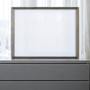 Jehoram - Mirror - Gray - Best Buy Furniture