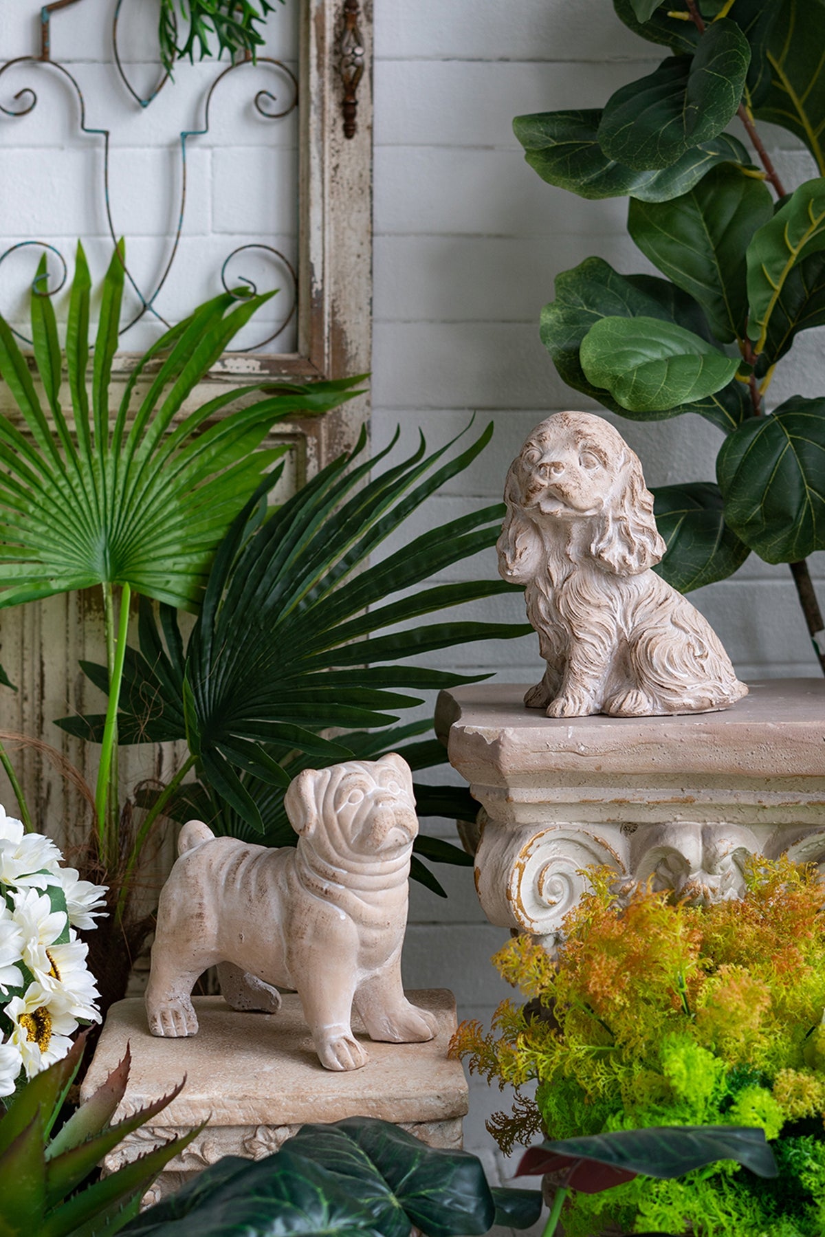 Standing Bulldog Figurine
