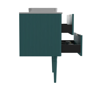 Elena - Modern Bathroom Vanity With Sink With Ample Storage, 2 Soft Close Drawers