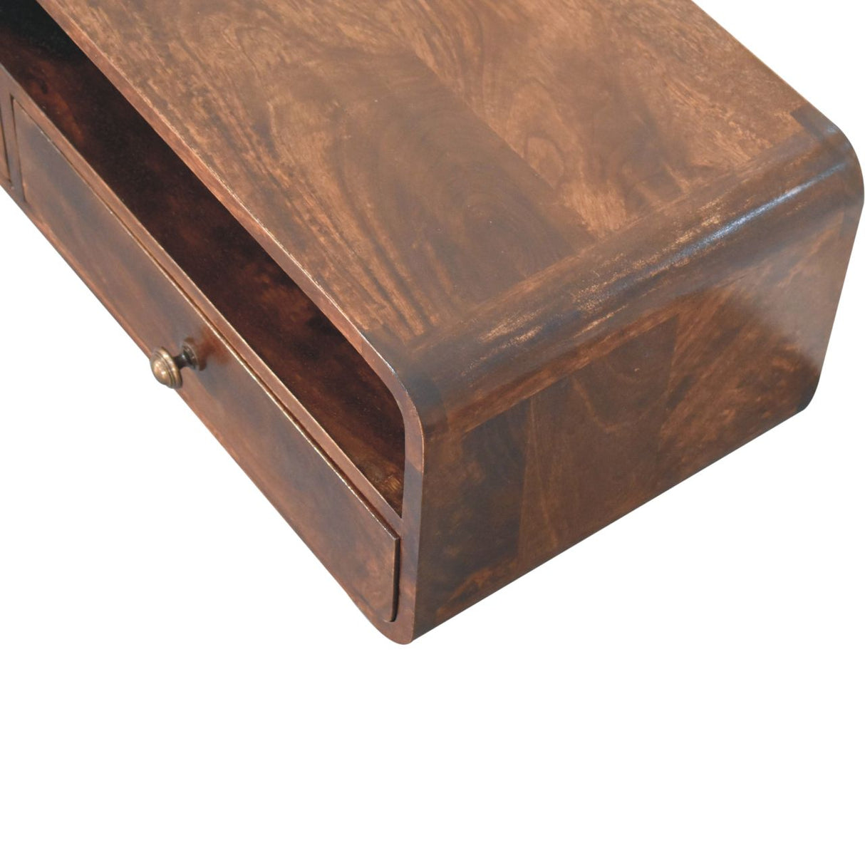 Solid Wood Floating California Console Table