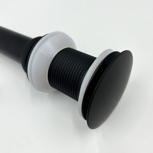 Bathroom Sink Drain without Overflow, Vessel Sink Lavatory Vanity Pop Up Drain Stopper