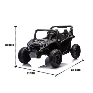 24V Two-Seater Kids Ride-On UTV with Parental Remote Control