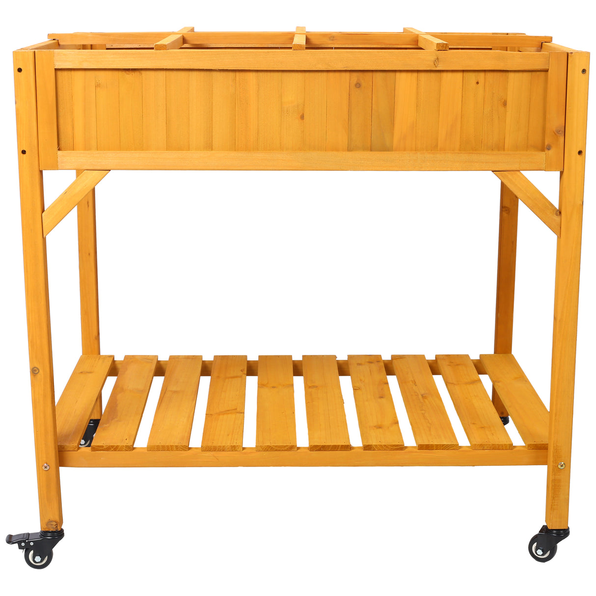 Elevated 8 Pocket Herb Garden Bed