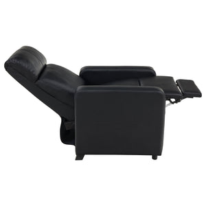 Warren - 3 Seater Reclining Home Theater - Black
