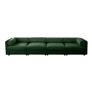 Stylish Sofa With Storage Seat And Cylindrical Backrest