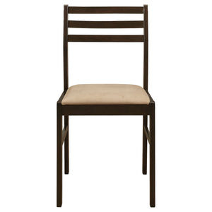 3 Piece Dining Set With Drop Leaf Table And Upholstered Chairs