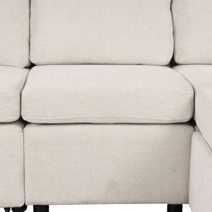 Single Pull Out Sofa Bed With USB Ports And Cup Holders
