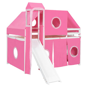 Loft Bed With Tent And Tower