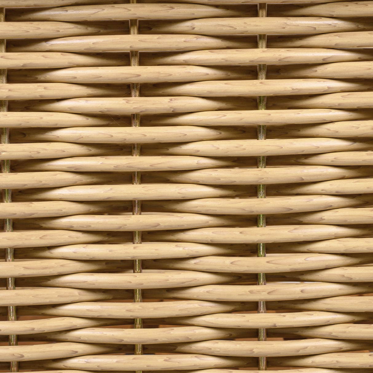 Outdoor Club Chair With Wicker Armrest