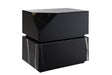 Drisana - Mirrored End Table - Black - Best Buy Furniture