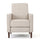 Mid-Century Modern Recliner With Button Tufted Waffle Stitch - Best Buy Furniture