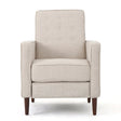 Mid-Century Modern Recliner With Button Tufted Waffle Stitch - Best Buy Furniture