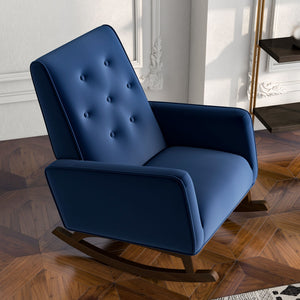 Demetrius - Solid Wood Rocking Chair
