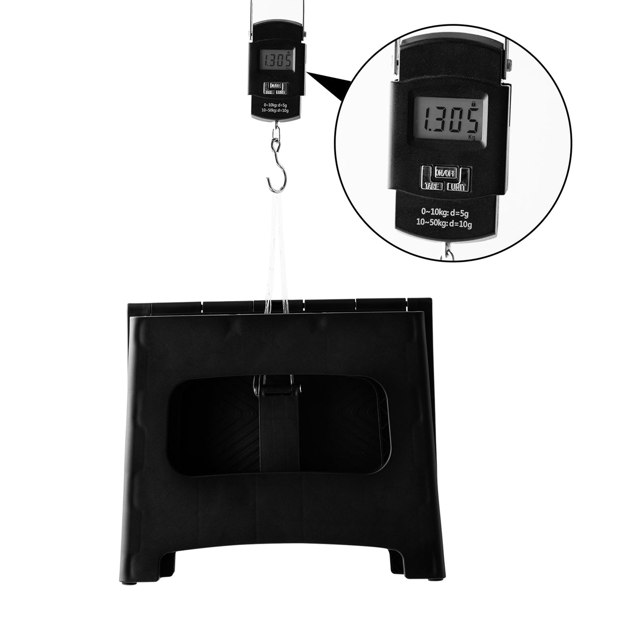 9in Folding Step Stool