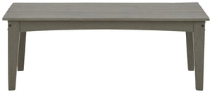 Visola - Rectangular Cocktail Table - Gray - Best Buy Furniture