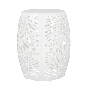 Modern Design Metal End Table, Large