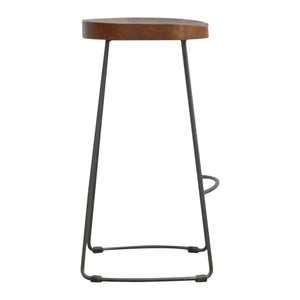 Chunky Bar Stool - Chestnut