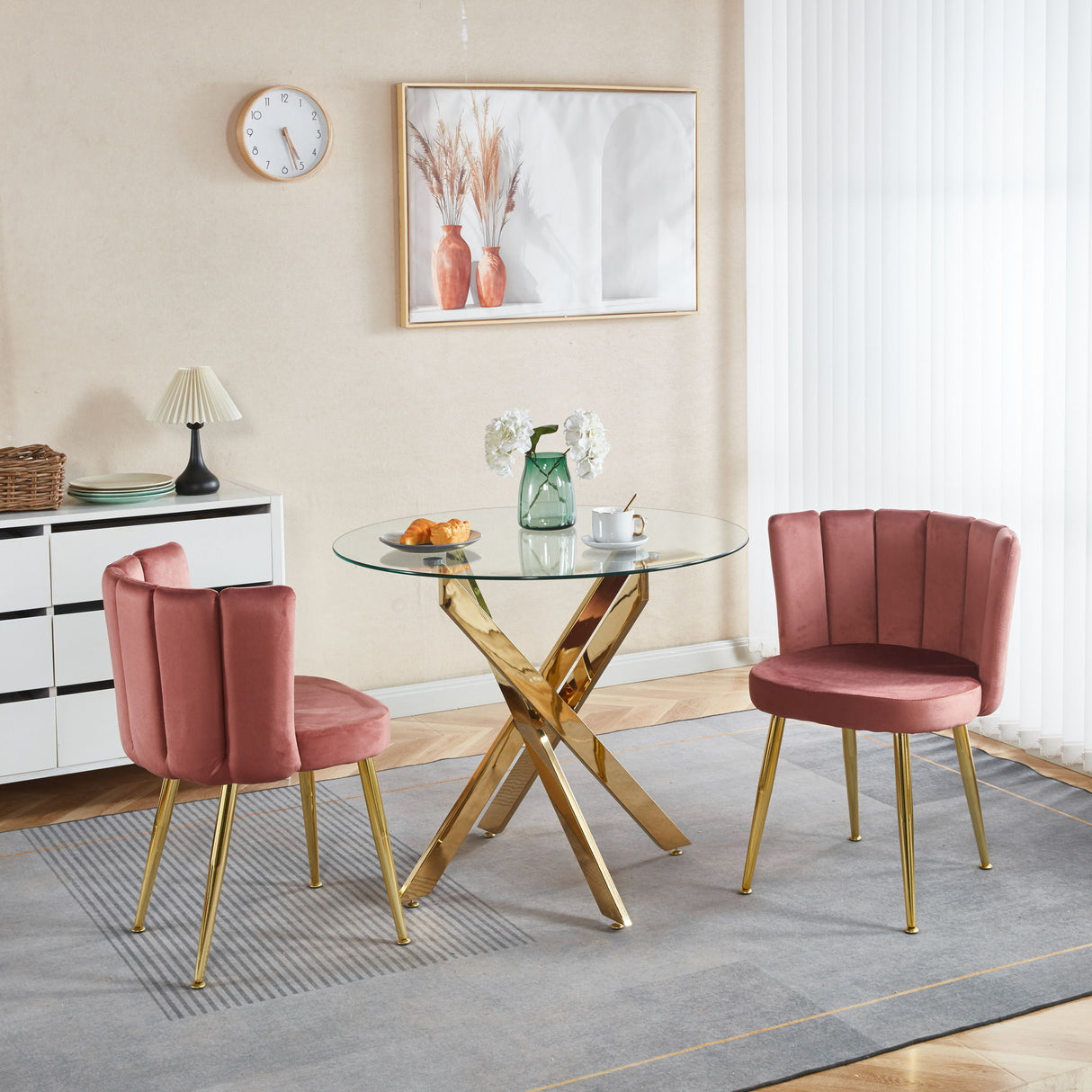 Ergonomic Dining Chair (Set of 2)