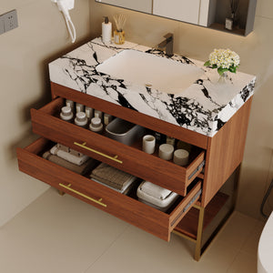 29.9" Modern Free-standing Bathroom Vanity