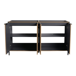 Contemporary Freestanding Bathroom Vanity With Adjustable Shelves