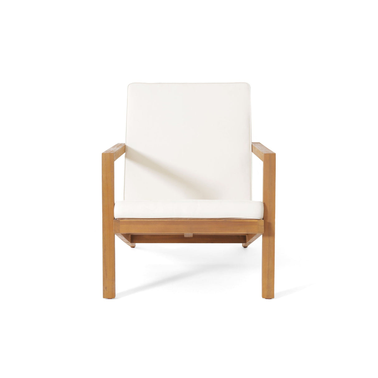 3 Piece Outdoor Chat Set With Table And 2 Adirondack Chairs - White / Brown Patina - Best Buy Furniture